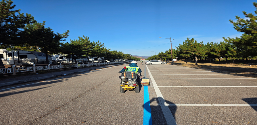 망상해수욕장 및 향로봉길